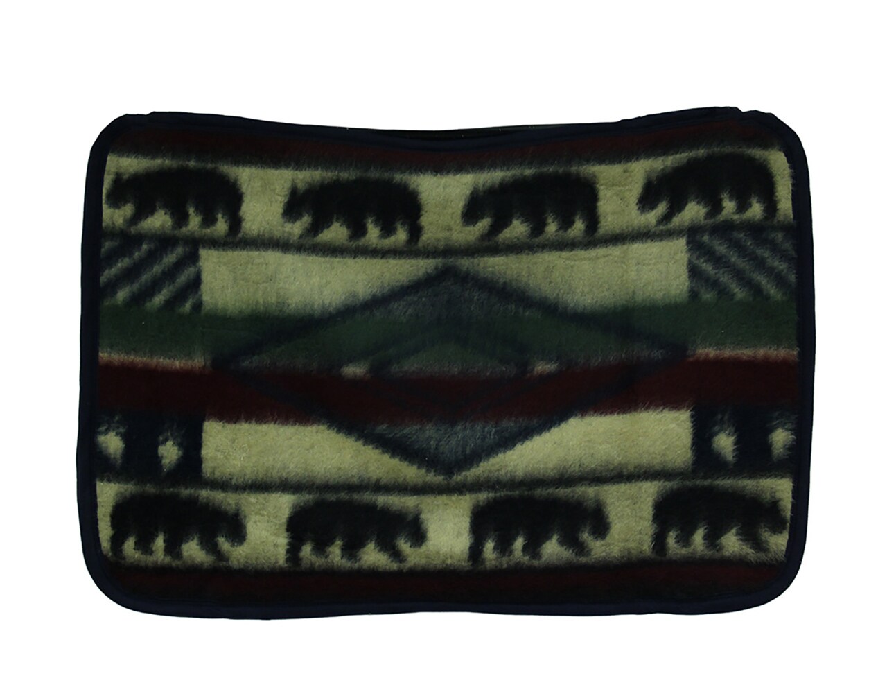 Yuma Bear Wildlife Plush Fleece Standard Pillow Sham