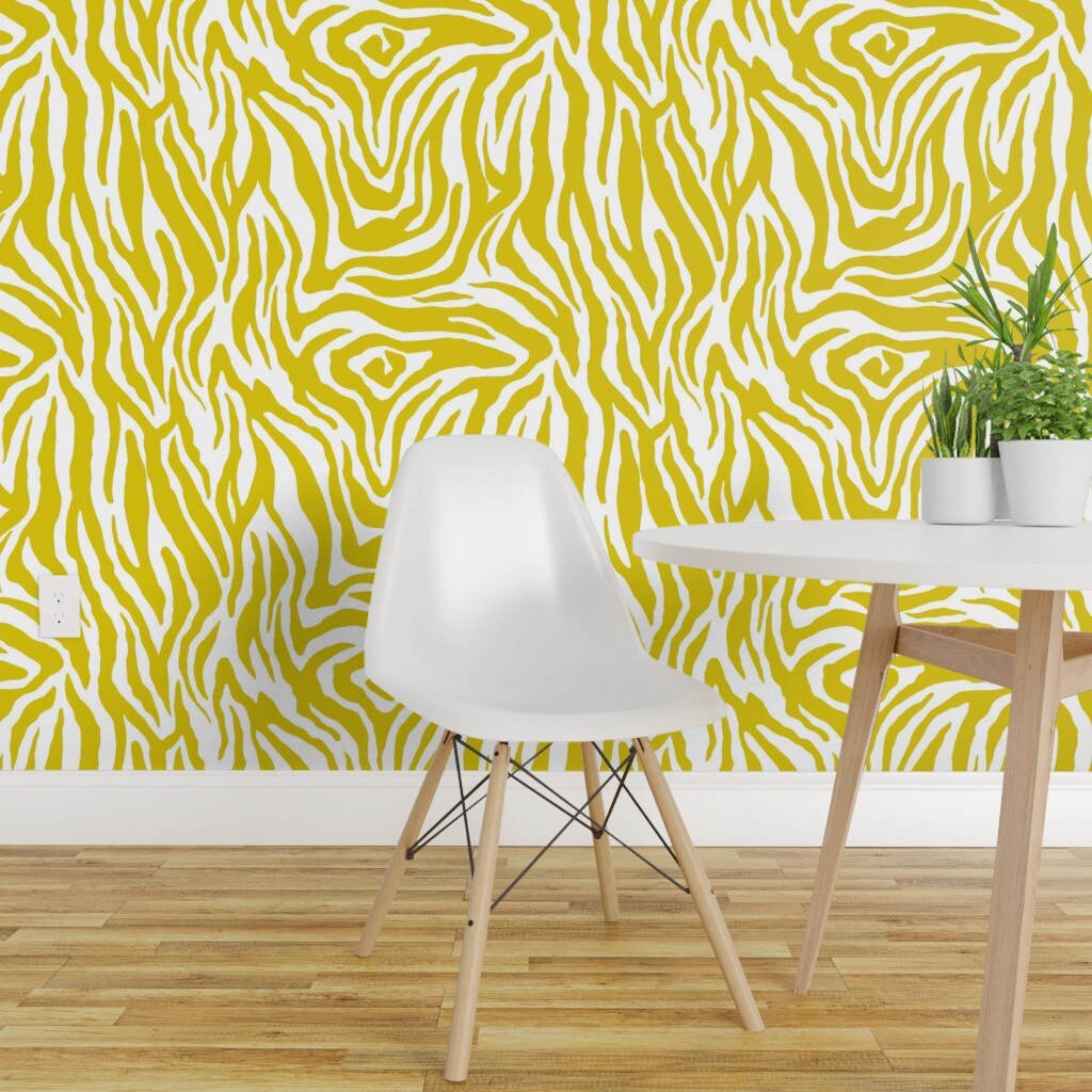 Hoopoe Leaves Spring Green Chartreuse Oral Forest Wallpaper 1191003 by Cole  and Son Wallpaper