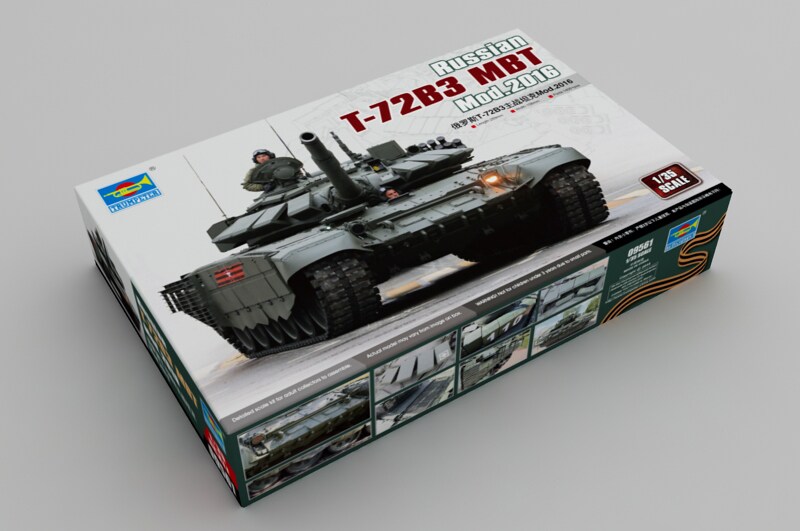 Trumpeter  1/35 Trumpeter Russian T-72B3 MBT Mod.2016 Plastic Model