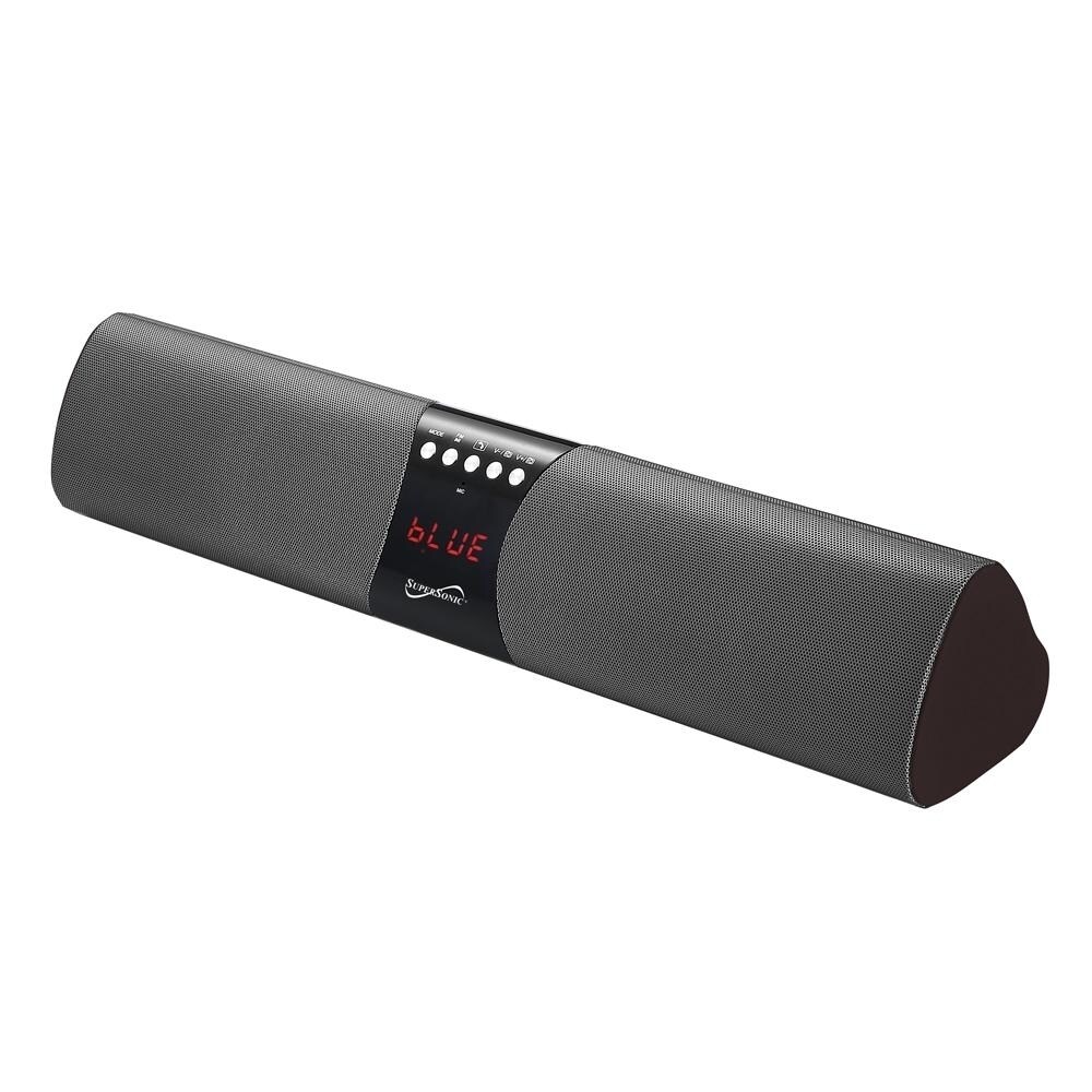 Supersonic Wireless Speaker with Micro SD and USB Inputs (SC-1766BT)