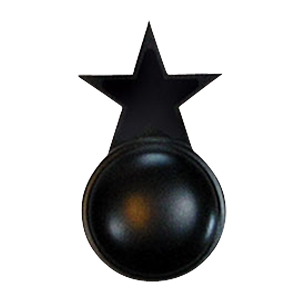 Village Wrought Iron Star - Door Knob