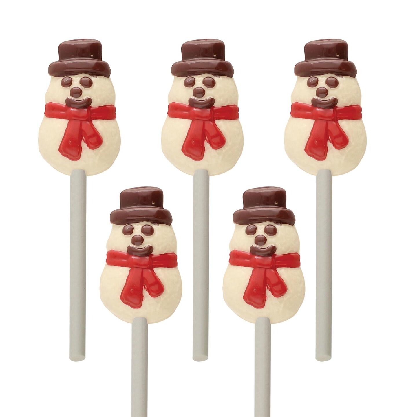Chocolate Mold Small Snowman With Scarf