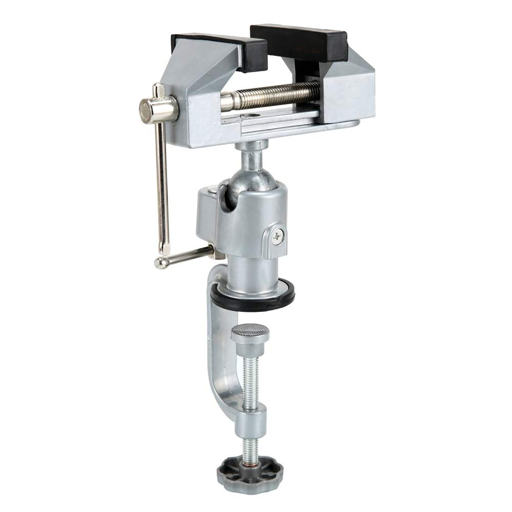 Bench Vise, 360° Rotate Universal Table Vise for Woodworking, Craft, Metal Work