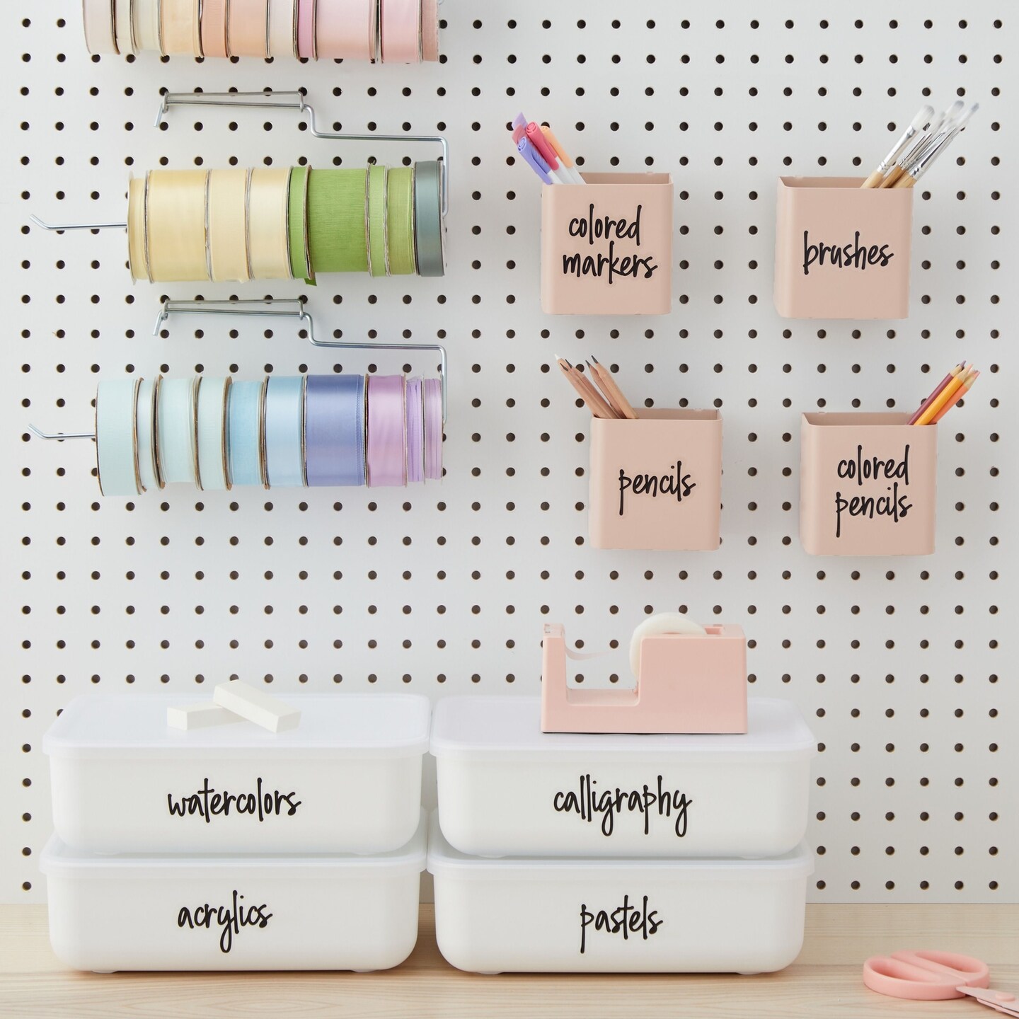 Talented Kitchen 212 Office and Craft Labels, Preprinted Water Resistant Stickers for School Classroom and Home Organization