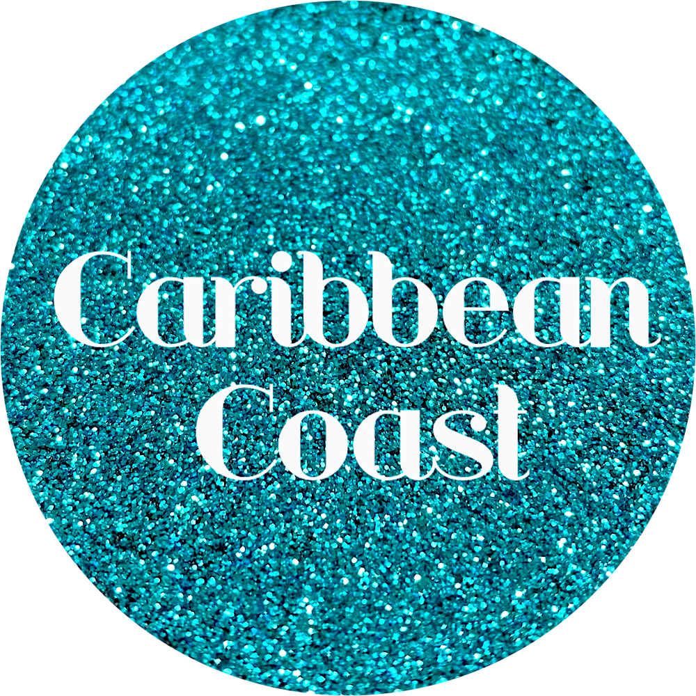 Polyester Glitter - Caribbean Coast by Glitter Heart Co.&#x2122;