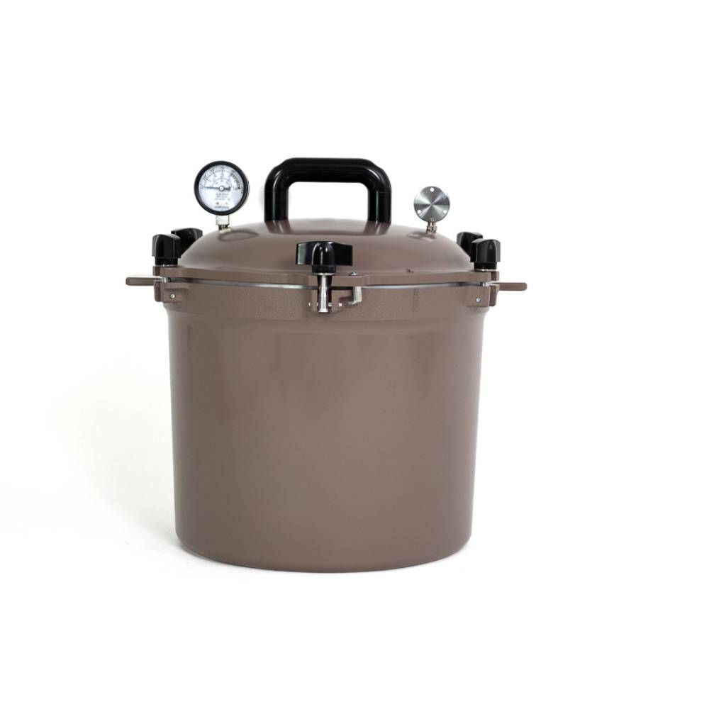 All American Pressure Canner, Easy Open-Close, No Gasket Metal-to-Metal  Sealing System, 21.5 Quart
