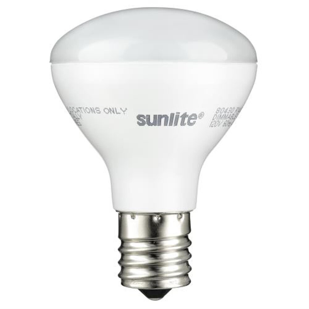 SUNLITE 4w R14 LED E17 Base 2700k Light bulb - 25w Equivalent