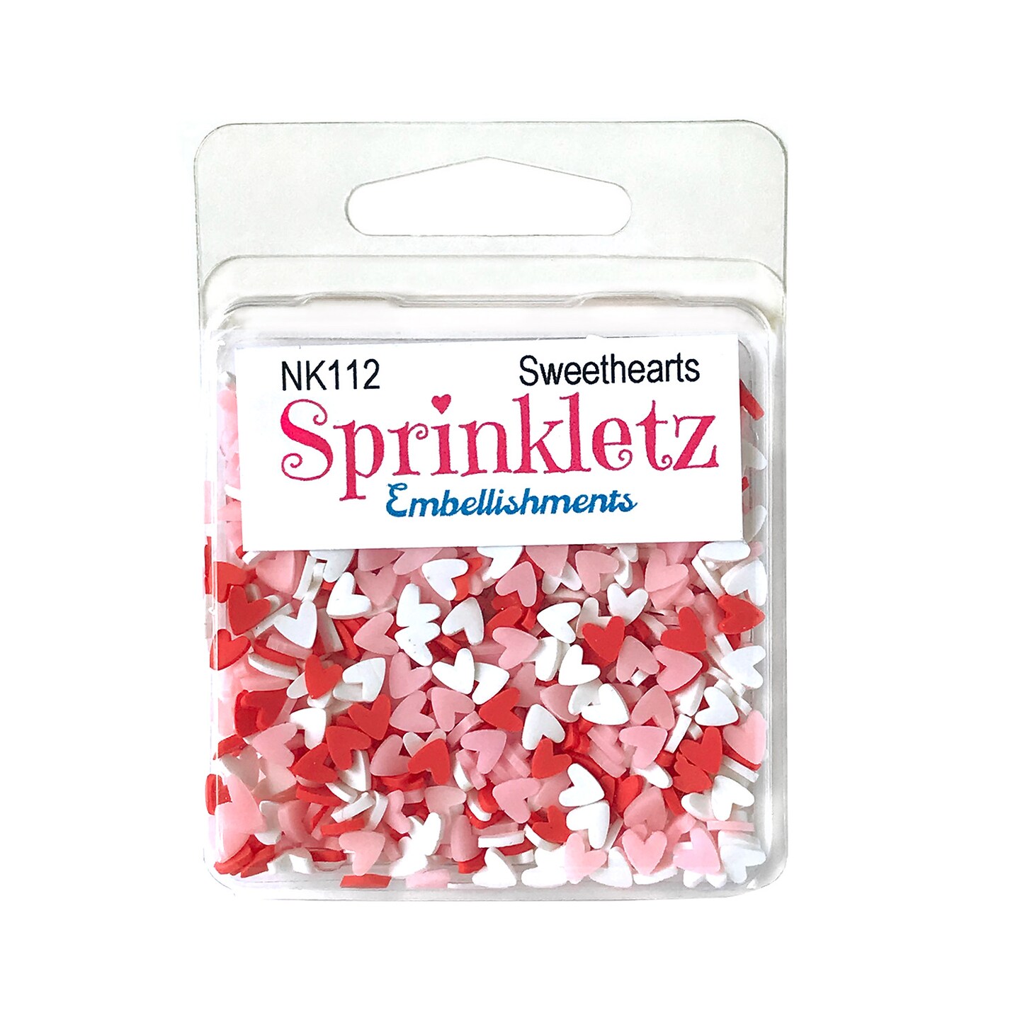 Buttons Galore Sprinkletz Embellishments for Crafts, Tiny Polymer Clay  Shapes & Unique Designs - Love Letter- 3 Pack