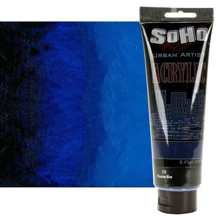 SoHo Urban Artist Acrylic Paint - Thick, Rich, Water-Resistant, Heavy Body Paint