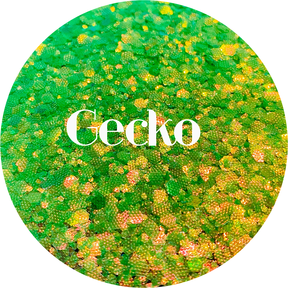 Polyester Glitter - Gecko by Glitter Heart Co.&#x2122;