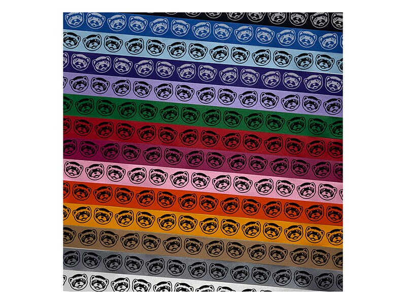 Cute Ferret Face Satin Ribbon for Bows Gift Wrapping DIY Craft Projects - 1&#x22; - 3 Yards