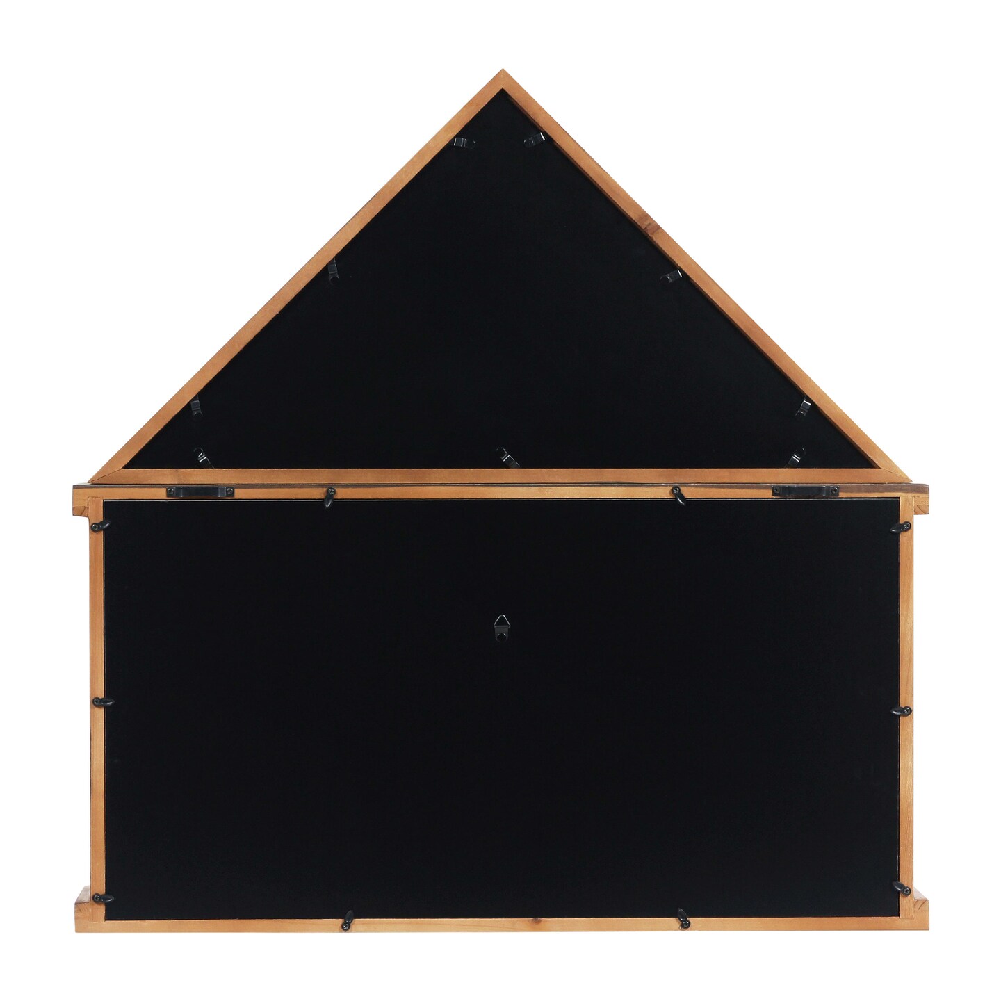 HBCY Creations Memorial Flag, Certificate And Shadow Box Display Case Small - Solid Wood