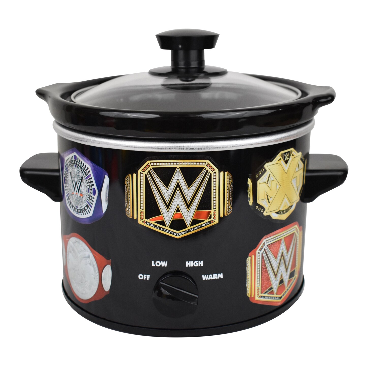 Uncanny Brands WWE Championship Belt 2 QT Slow Cooker
