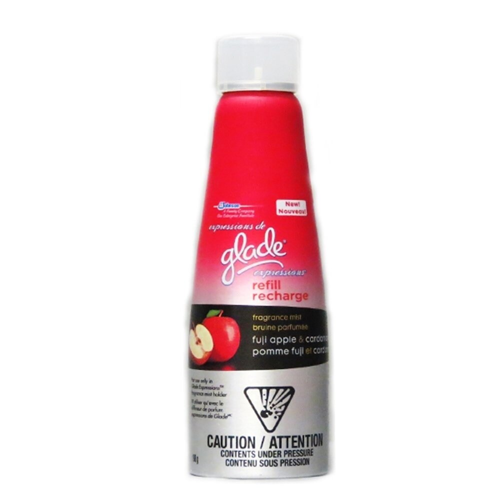 Glade Expressions Refill Recharge Air Freshener- Fuji AppleandCardamom  Spice (198g) 708970 (Pack of 3)