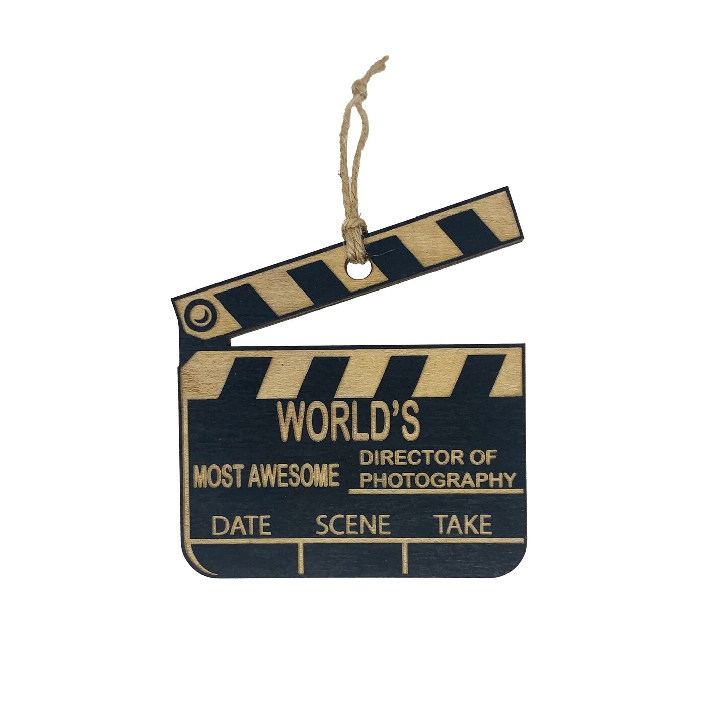 Worlds most Awesome Filmographer - Ornament Worlds most Awesome Filmographer - Ornament