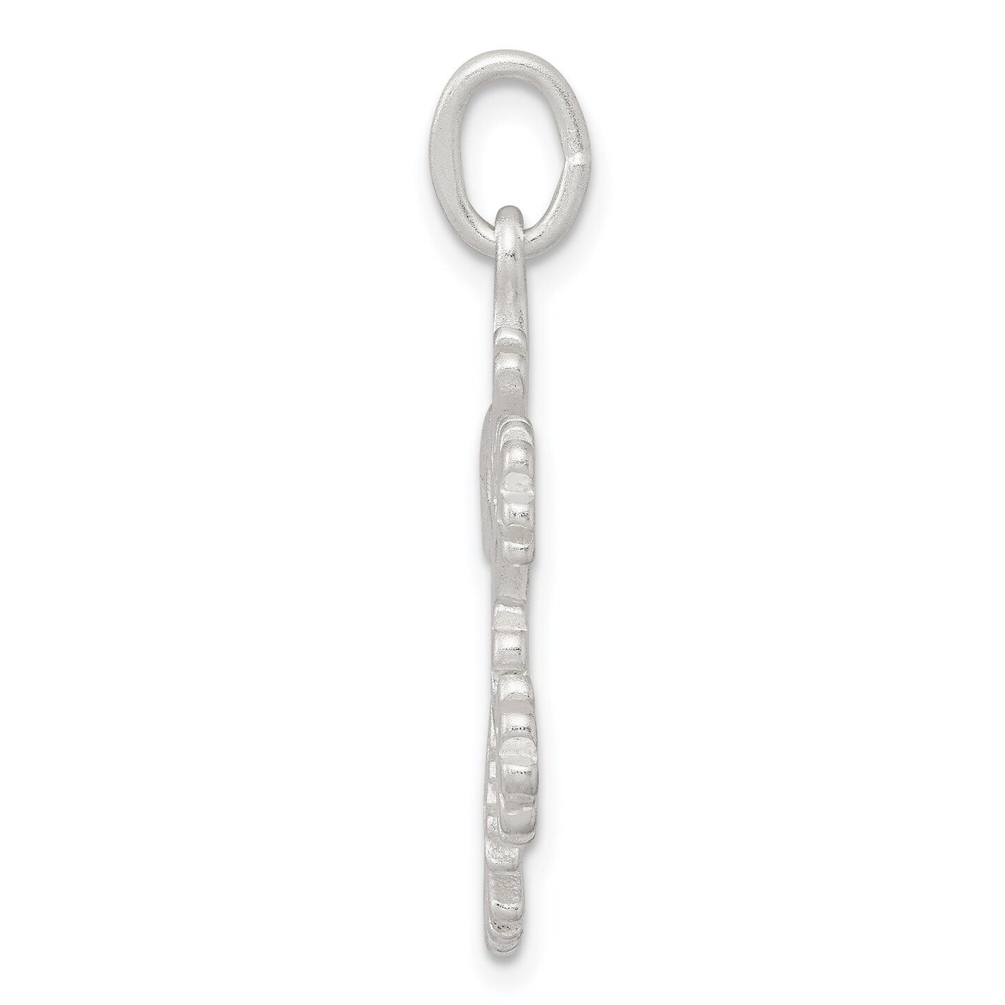 Sterling Silver Snowflake Charm Jewelry FindingKing 28mm x 19mm