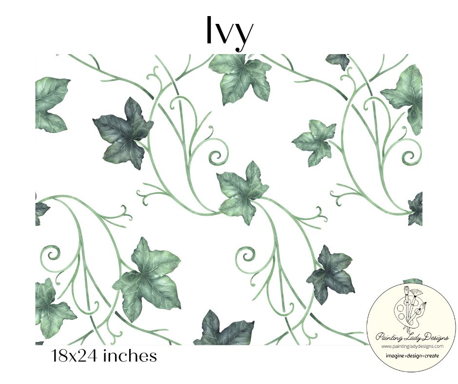 Ivy - Decoupage Paper for Crafting and Mixed Media (Medium - 18x24)