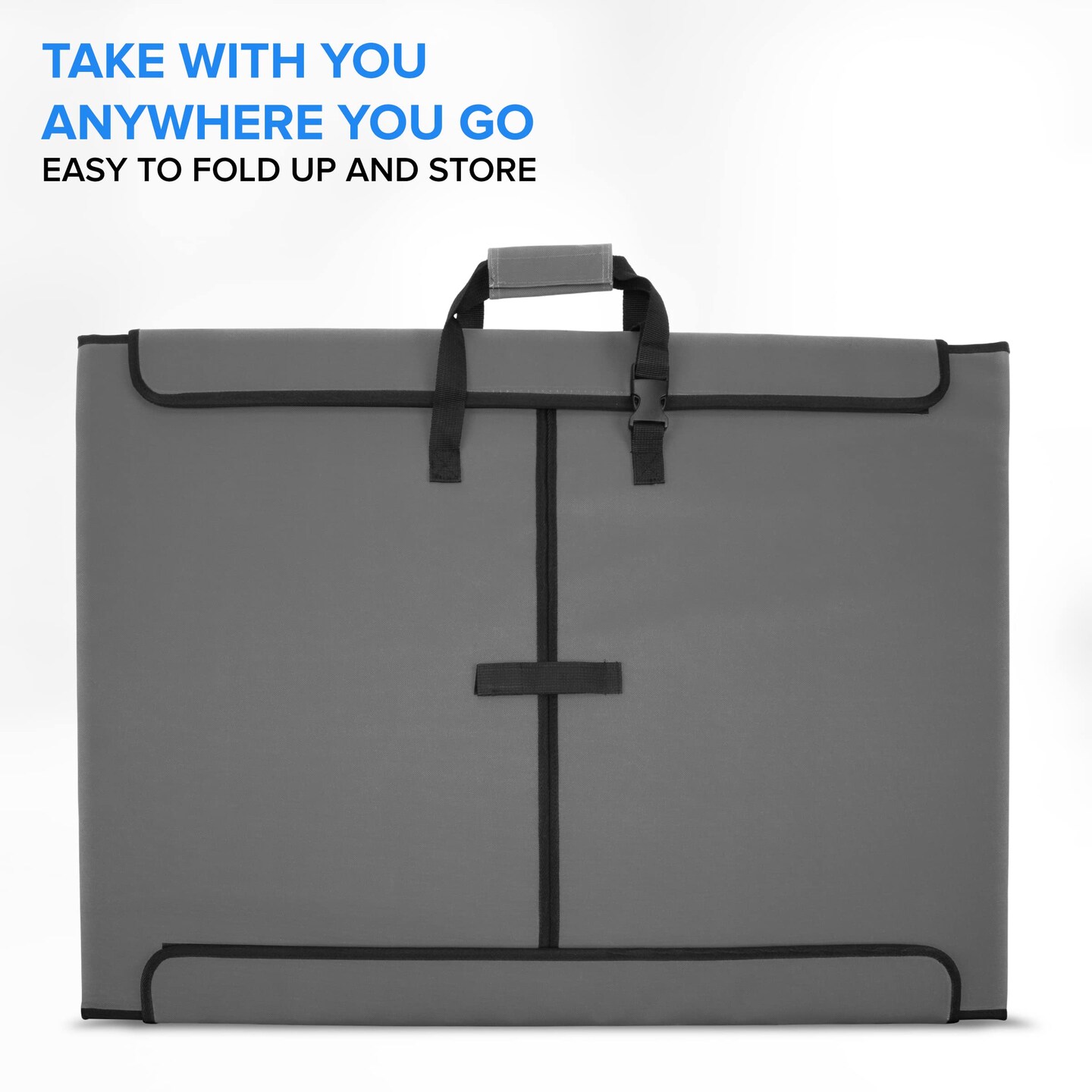 Jumbl Velcro Puzzle Portfolio Caddy, Puzzle Holder W/Puzzle Trays & Handle for 1,000-Piece Puzzles