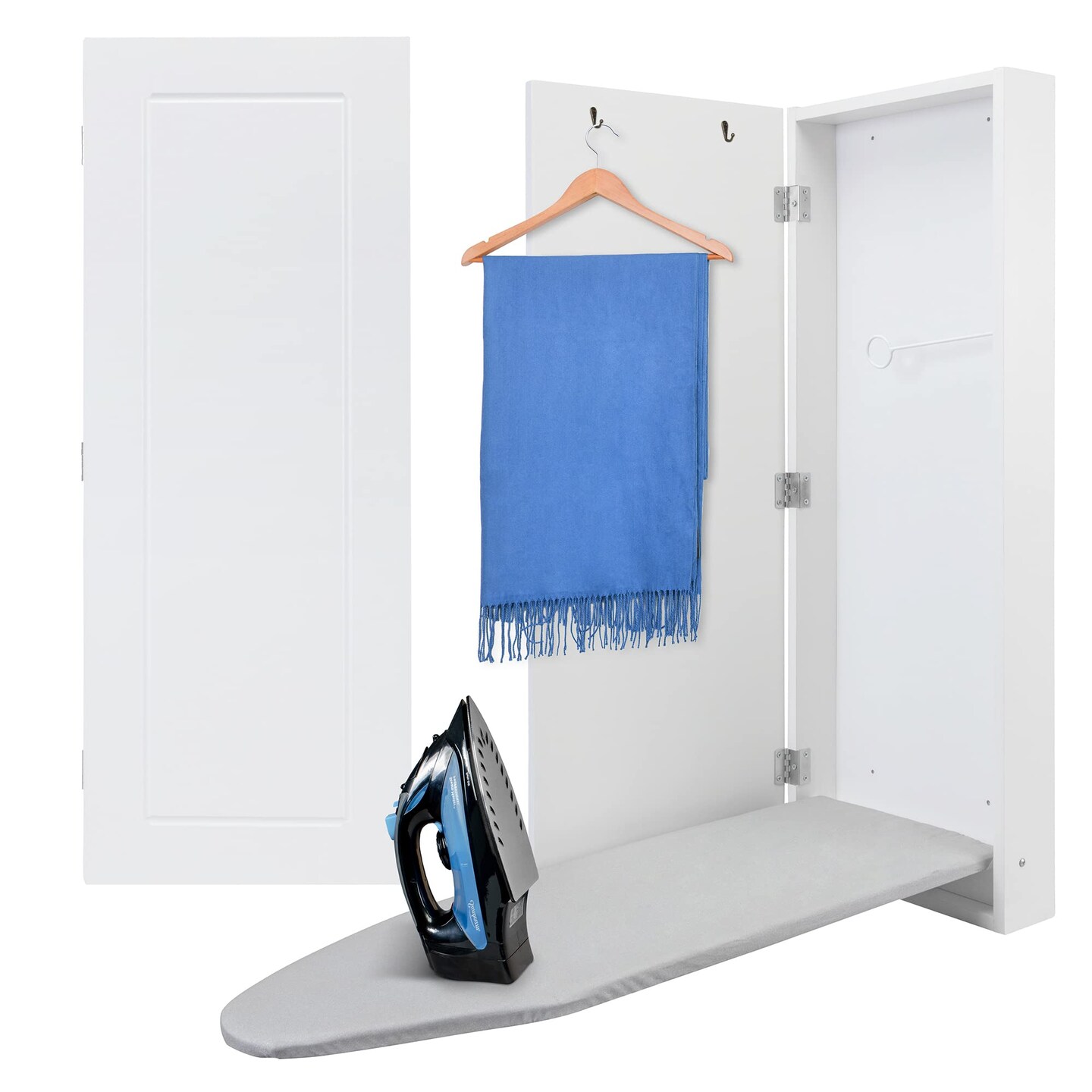 Ivation Foldable Ironing Board Cabinet Wall-Mount