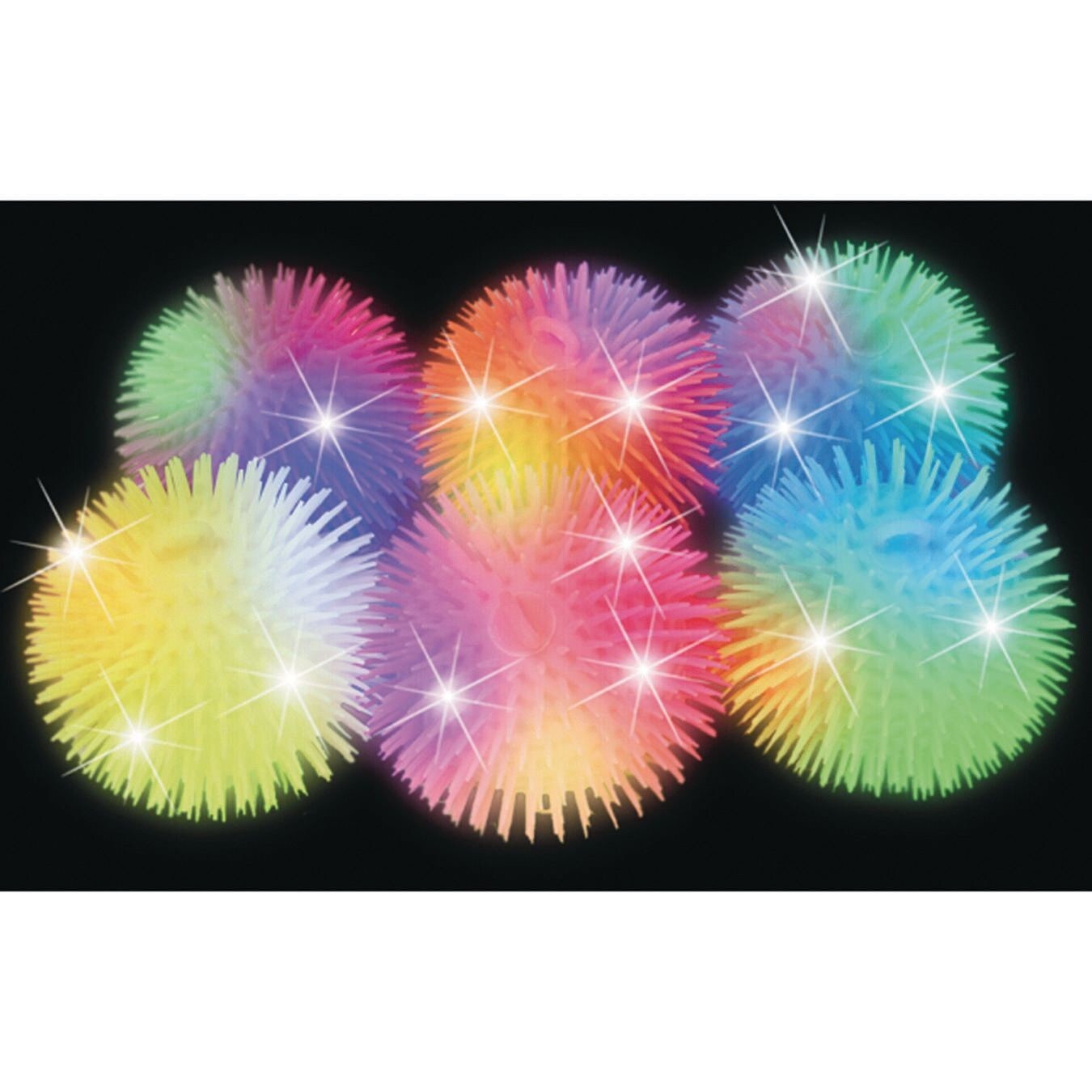 Light Up Puffer Balls, 11&#x22; (Pack of 6)
