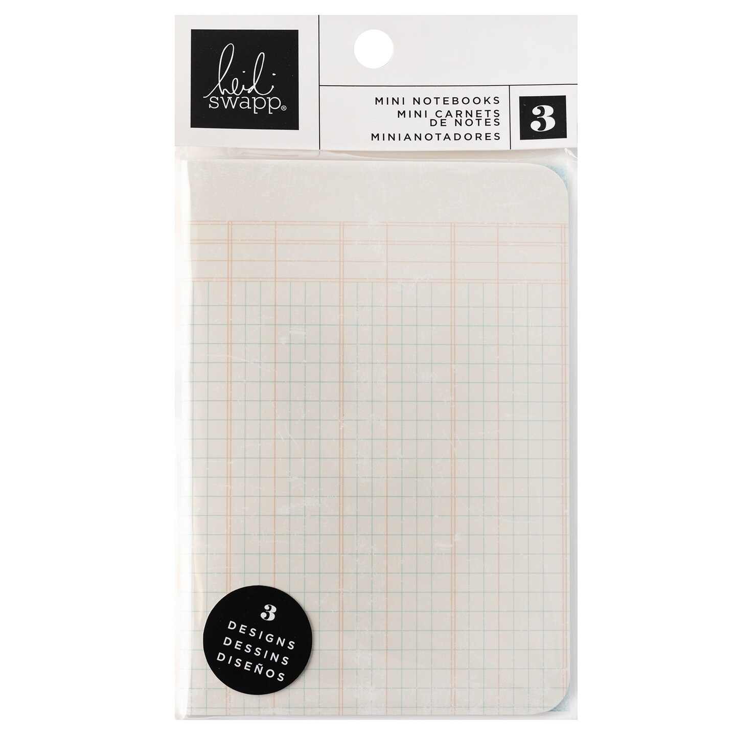 Heidi Swapp Set Sail Mini Blank Notebooks-3/Pkg