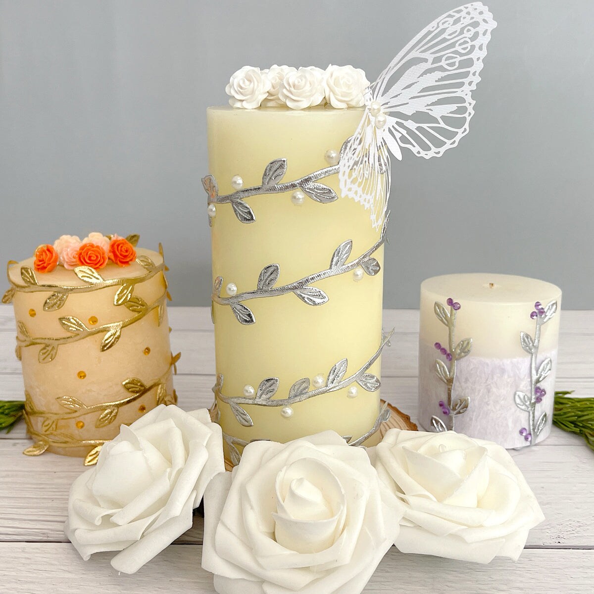 Wrapables Artificial Hanging Plants, Artificial Vines for Home & Party Decor, Wreaths, and DIY Arts & Crafts, 32.8 Feet