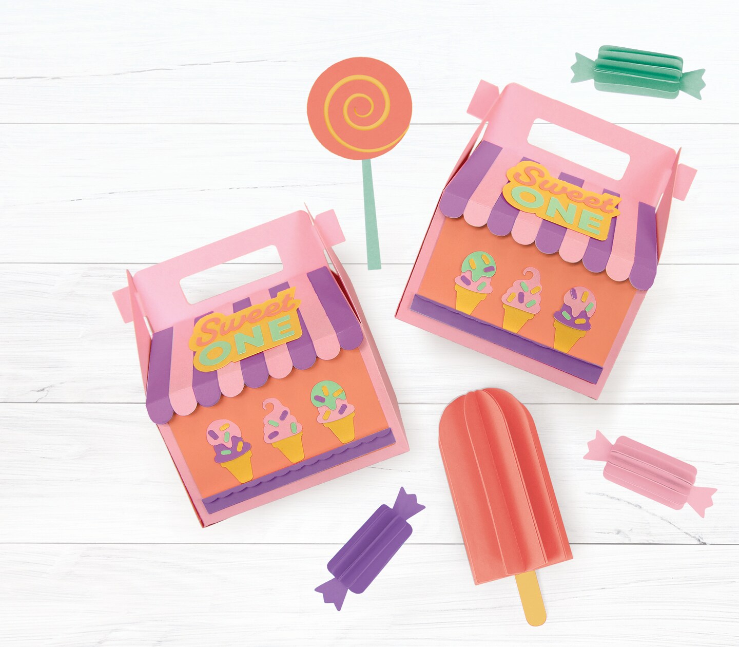 Printworks Sweet Treats Cardstock, Includes Mint, Goldenrod, Pink, Coral, and Purple Cardstock, 8 ½” x 11”, 200 Sheets (00612)