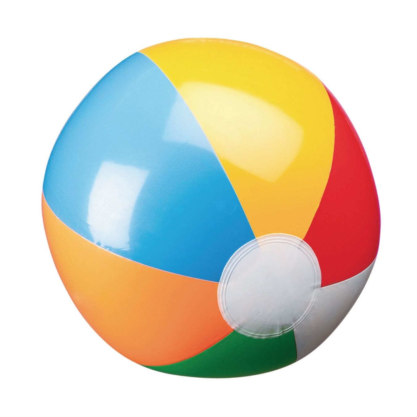 Economy 12&#x22; Beach Ball, Inflates to 8&#x22; for Ultimate Summertime Fun (Pack of 12)
