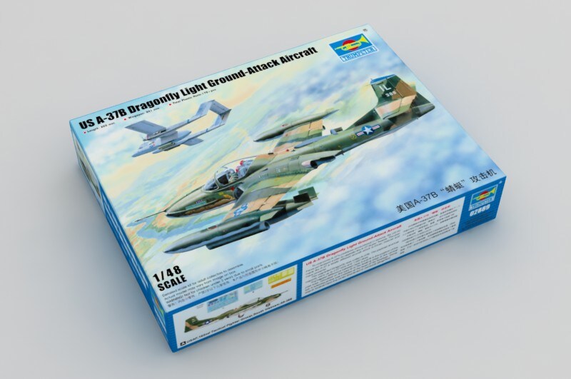 Trumpeter  1/48 Trumpeter US A-37B Dragonfly Model Kit Plastic Models