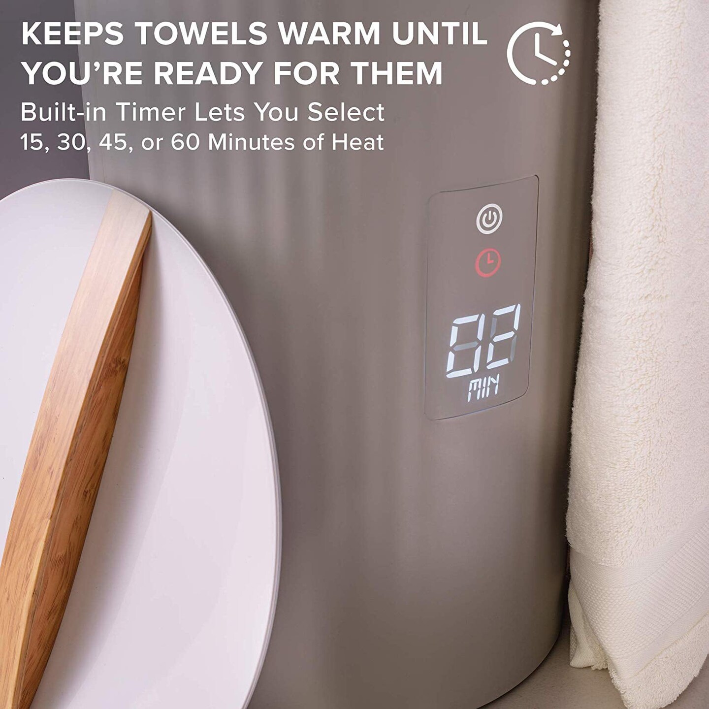 Live Fine Bathroom Towel Warmer, Large Blanket &#x26; Towel Heater