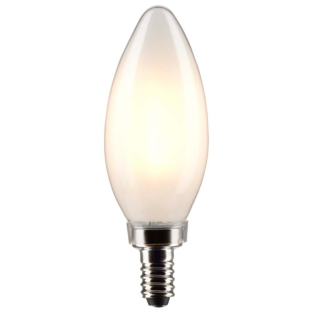 Satco 4w B11 LED 3000K Candelabra Base Frosted Dimmable - 40w equiv