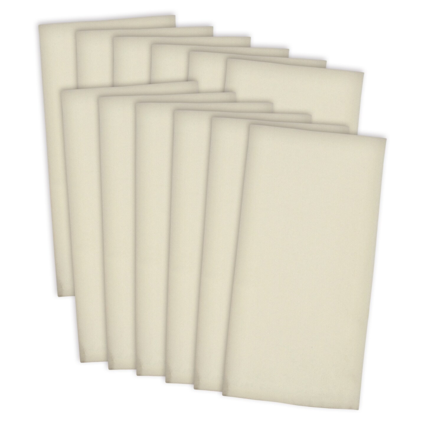 DII Natural Flat Woven Dishtowel (Set of 12)