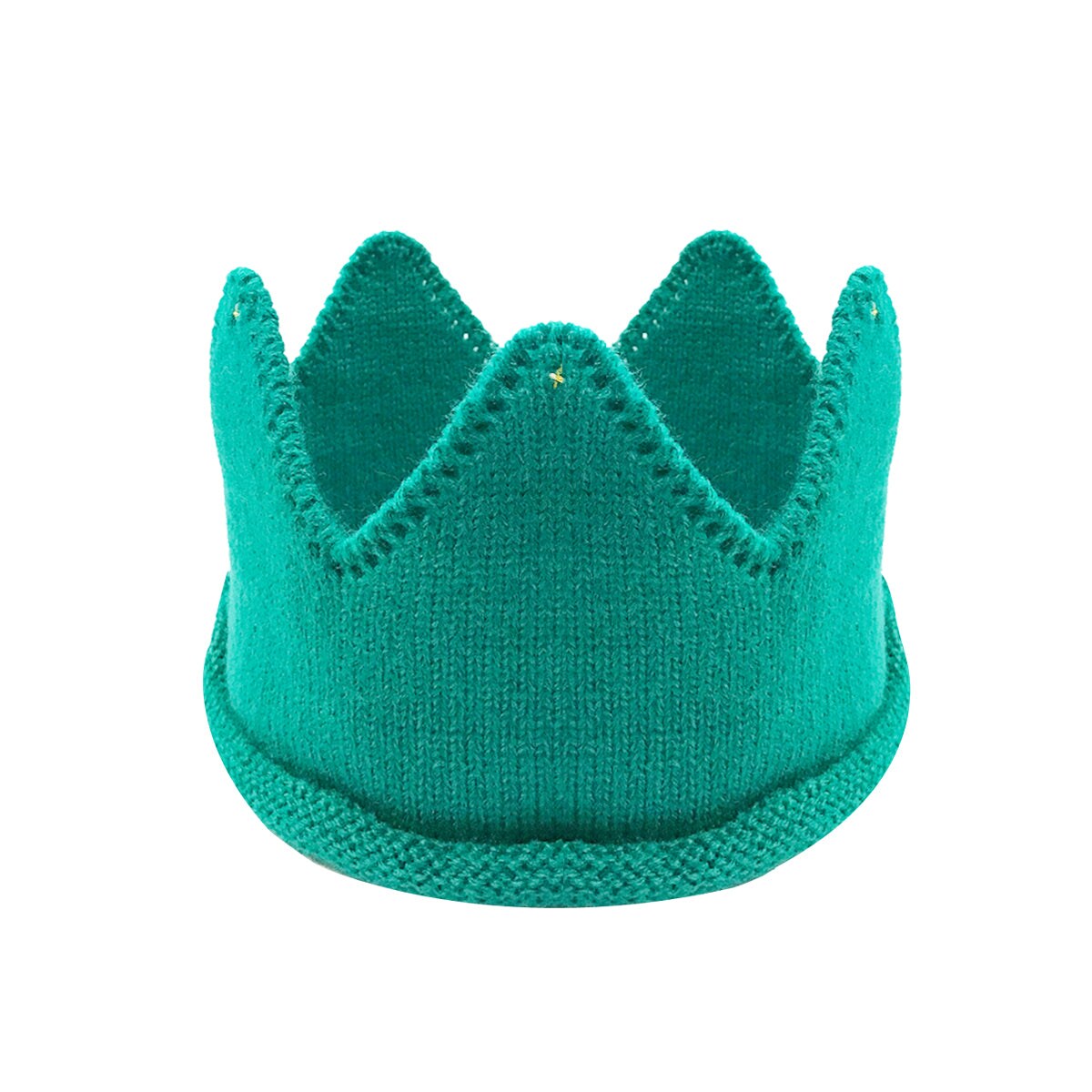 Wrapables Baby Boy &#x26; Girl Birthday Party Knitted Crown Headband Beanie Cap Hat