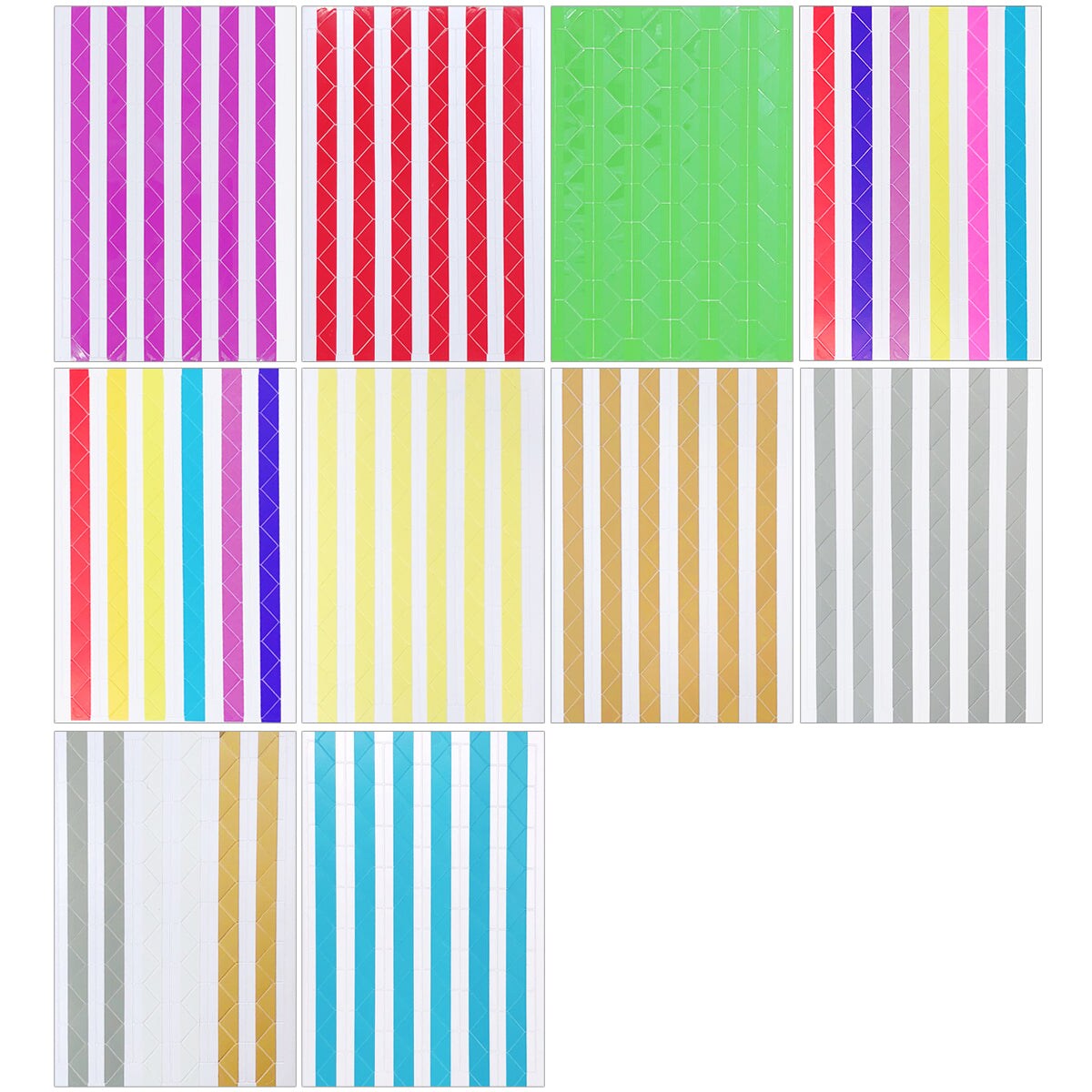 Wrapables Photo Corner Stickers, Photo Mounting Self Adhesives for DIY Crafts, Scrapbooking, Album, Diary