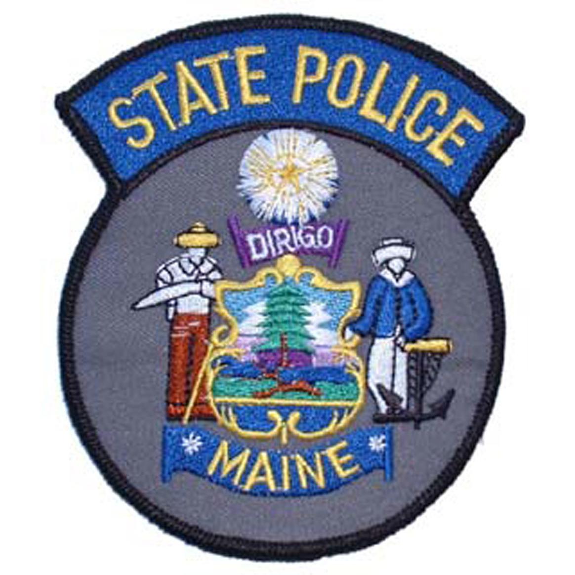 Maine State Police Patch 3&#x22;