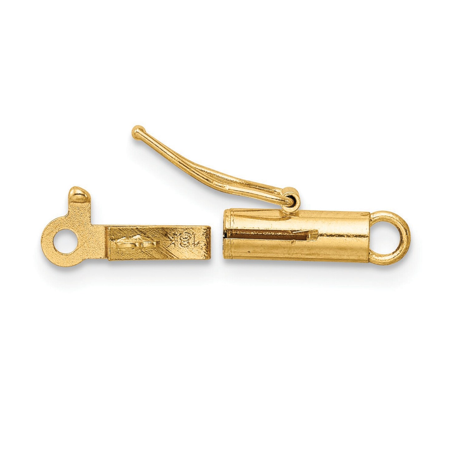 18K Gold Barrel Clasp