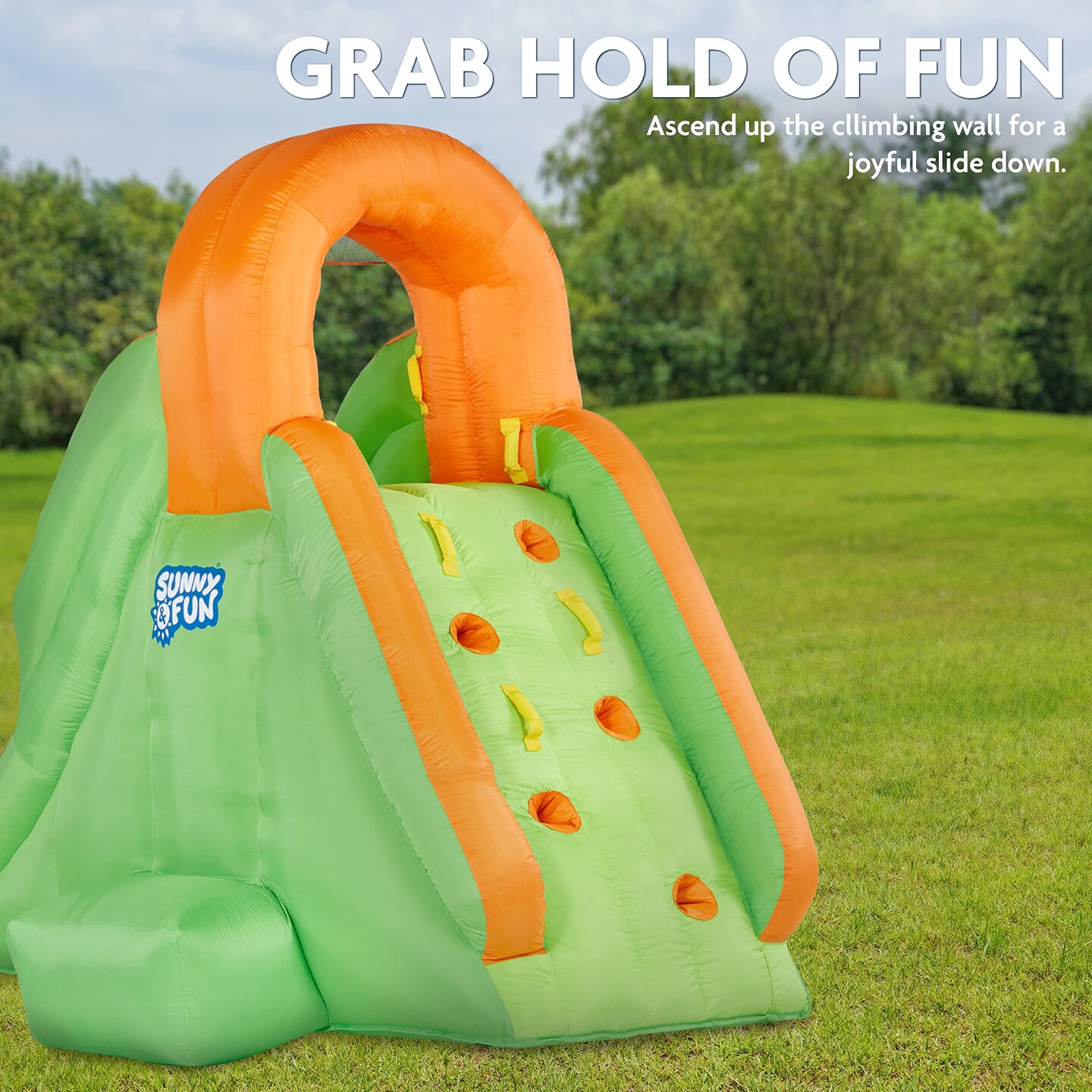 Sunny &#x26; Fun Inflatable Kids Backyard Water Park W/Slide