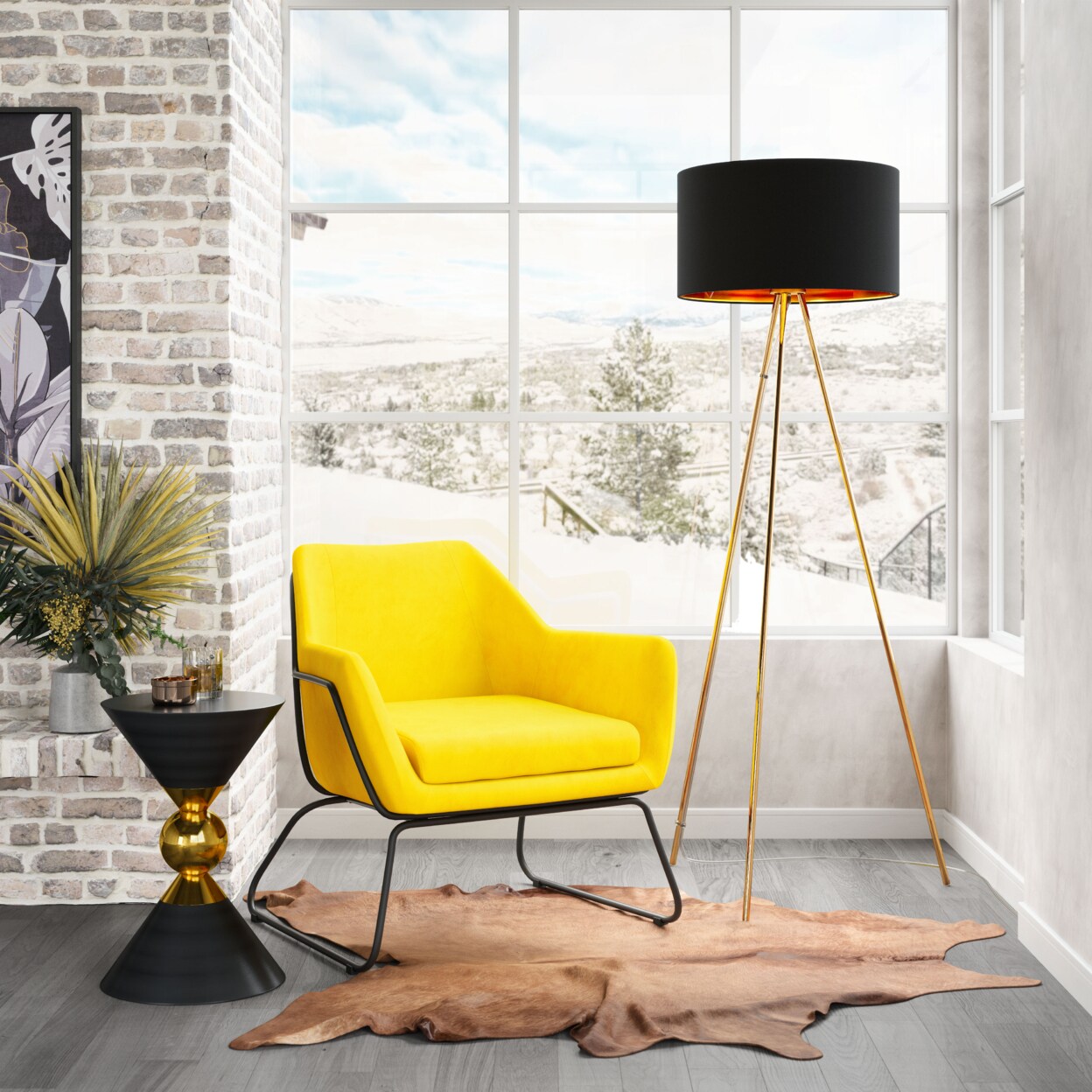 Zuo store floor lamp