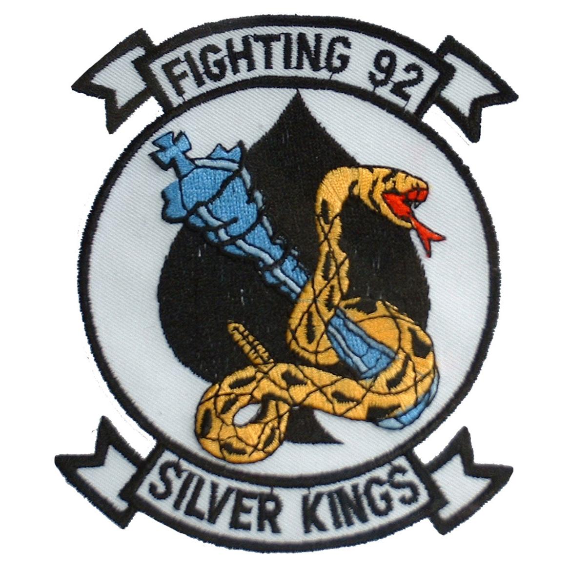 EagleEmblems PM5217 Patch-USN,Fighting,092 (3.5'')
