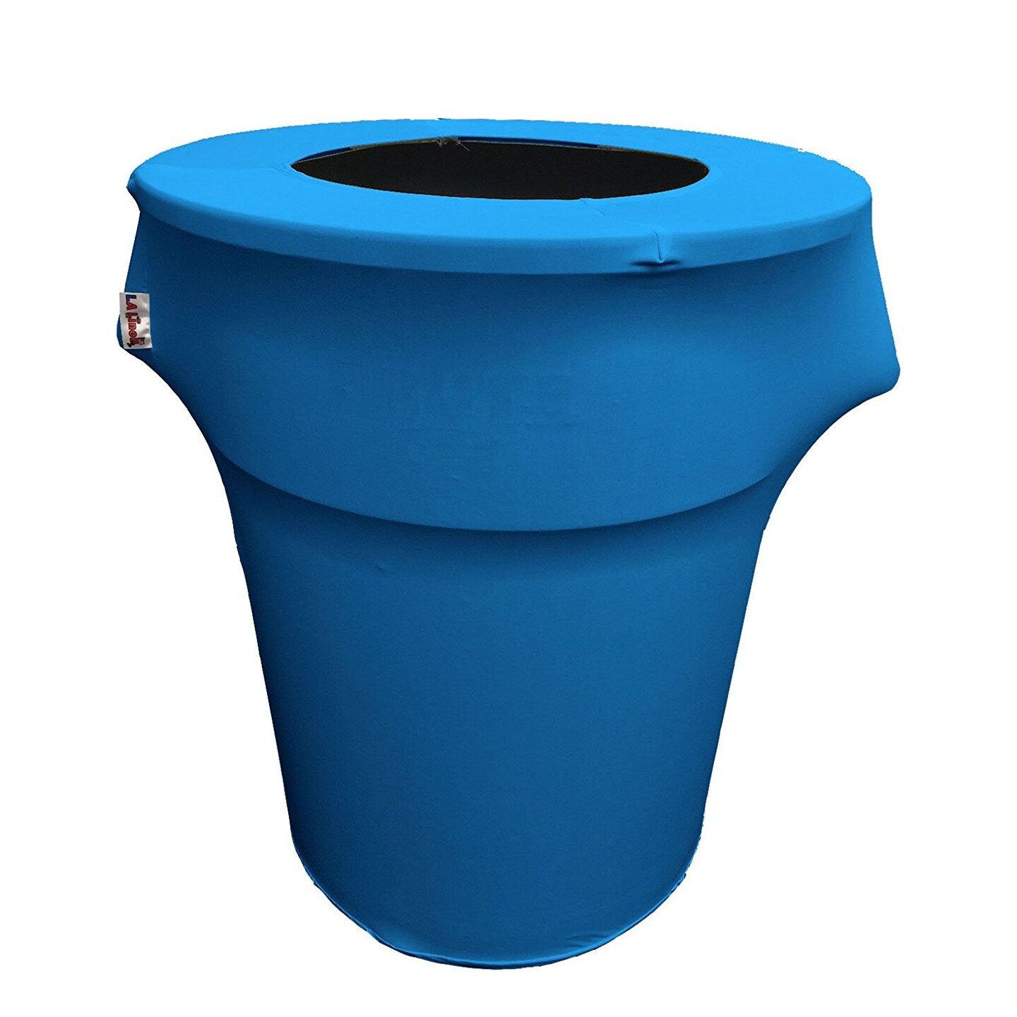 Spandex Polyester Trash Can Cover 55-Gallon Wrinkle-Free Event Decor