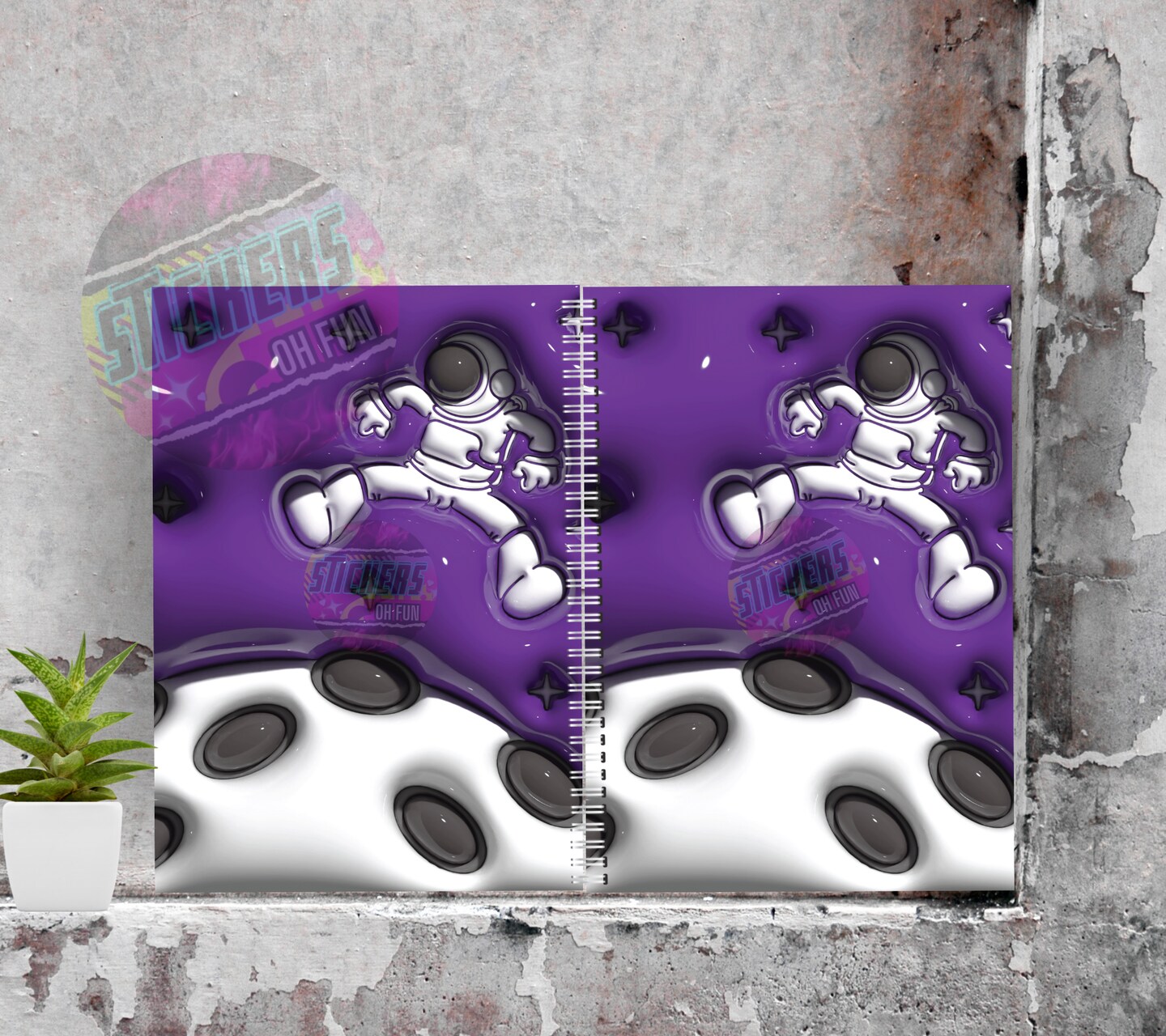 Cosmic Reusable Sticker Book