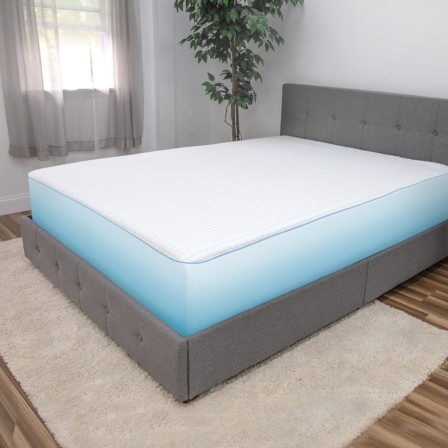 Soft Tex International 80" Twin XL Ultra Cooling Waterproof Mattress Protector