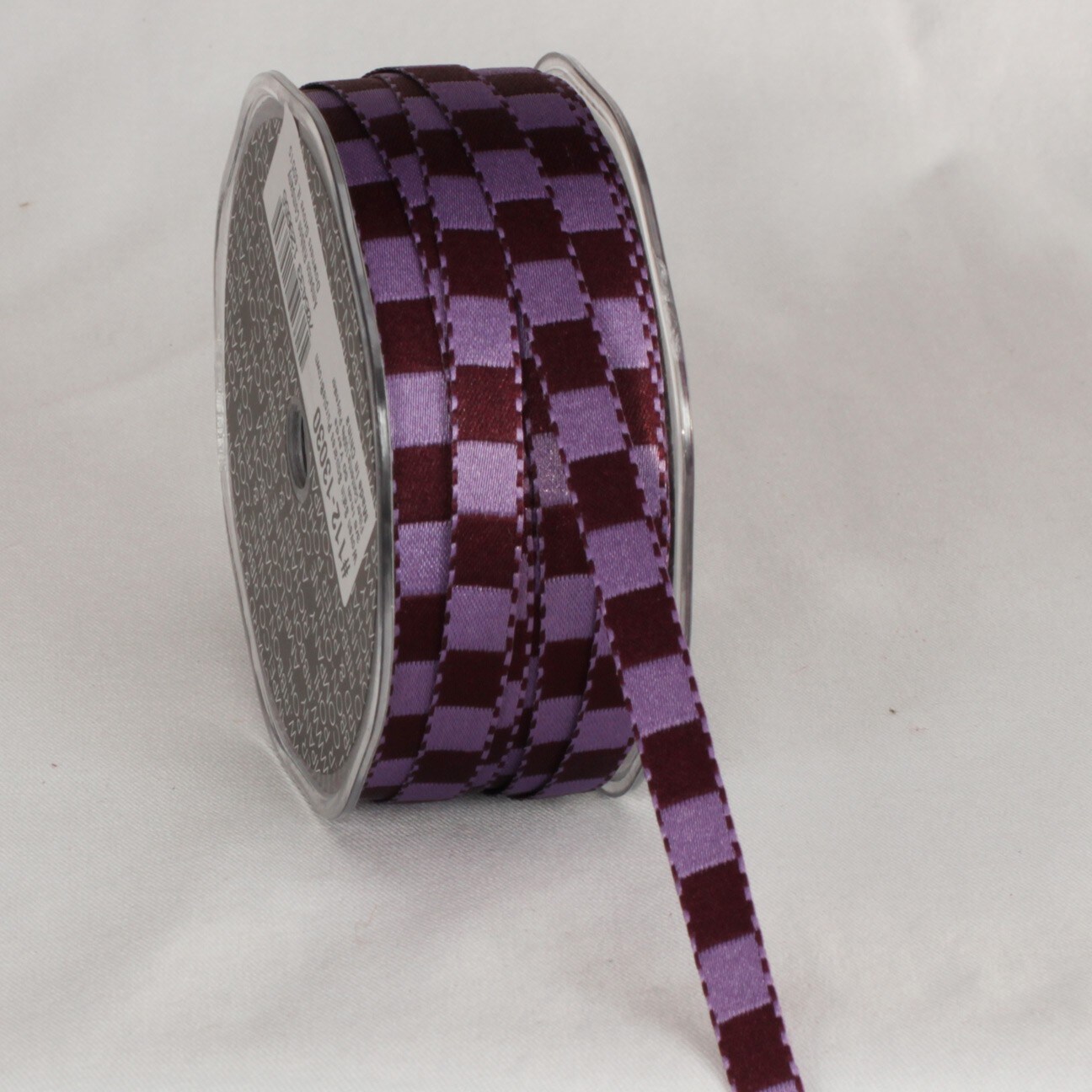 The Ribbon People Purple and Brown Woven Craft Ribbons 0.25&#x22; x 100 Yards