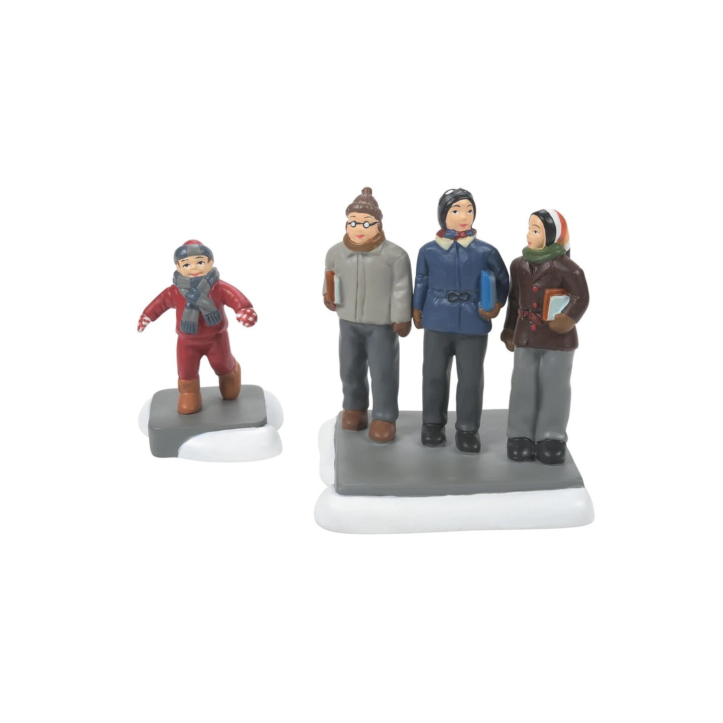 Department 56 Dept 56 a Christmas Story C'mon Guys Wait Up