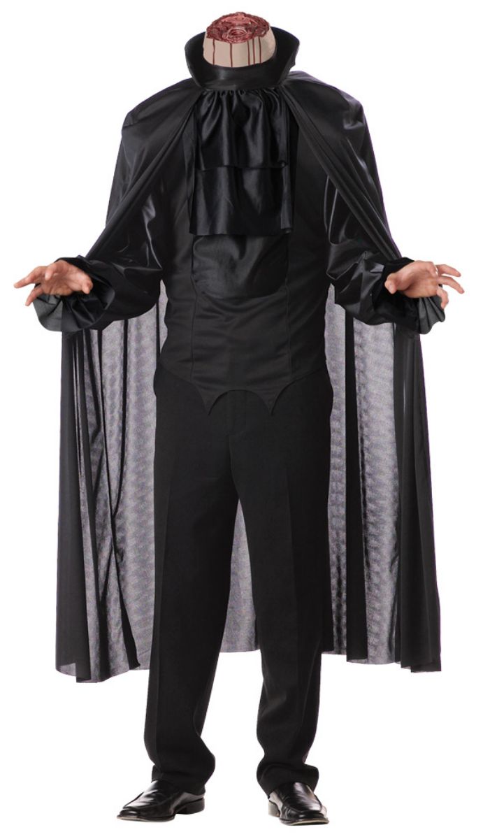 The Costume Center Black Headless Horseman Men Adult Halloween Costume - Large