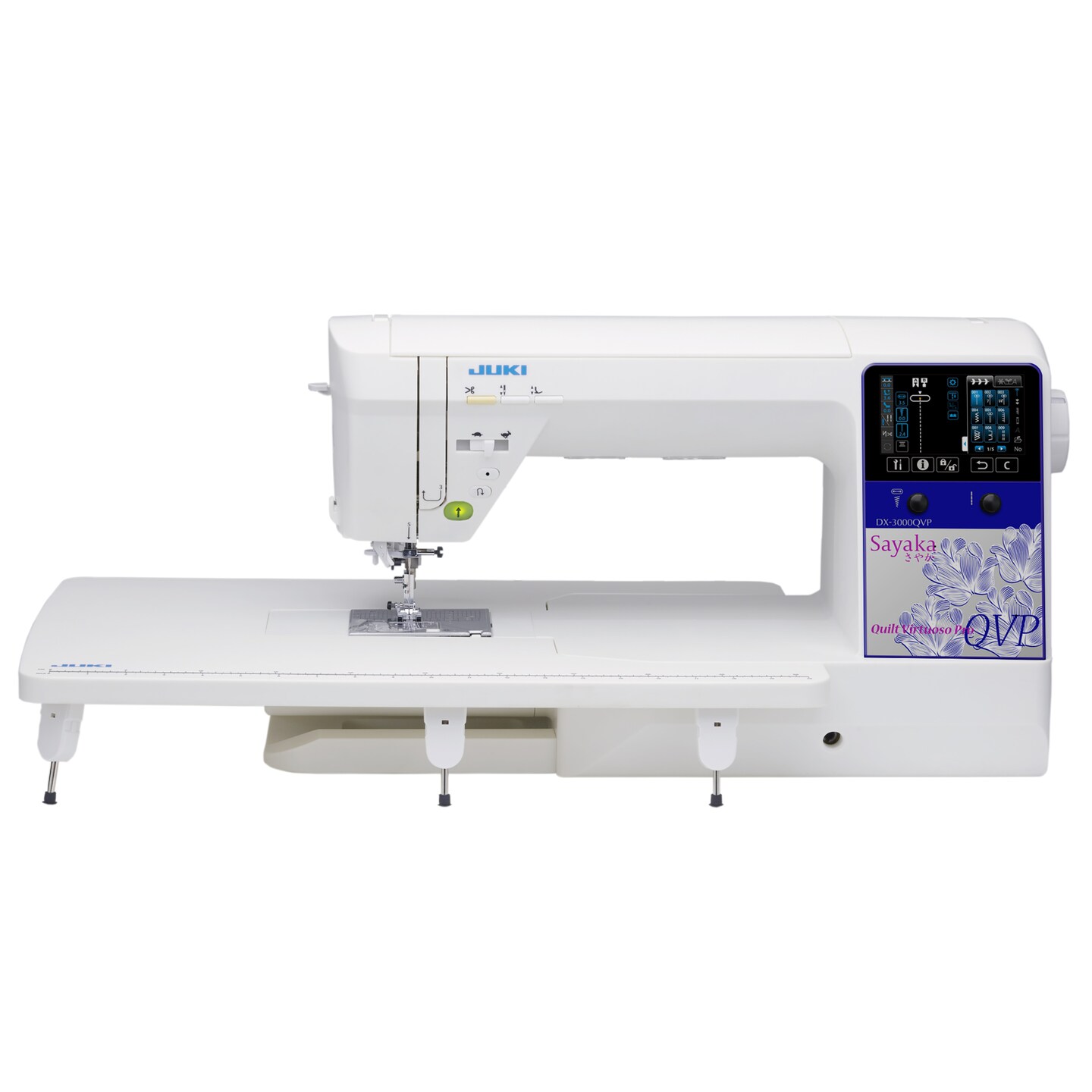 Juki Sayaka DX-3000QVP Quilt Virtuoso Pro Computerized Sewing and Quilting Machine