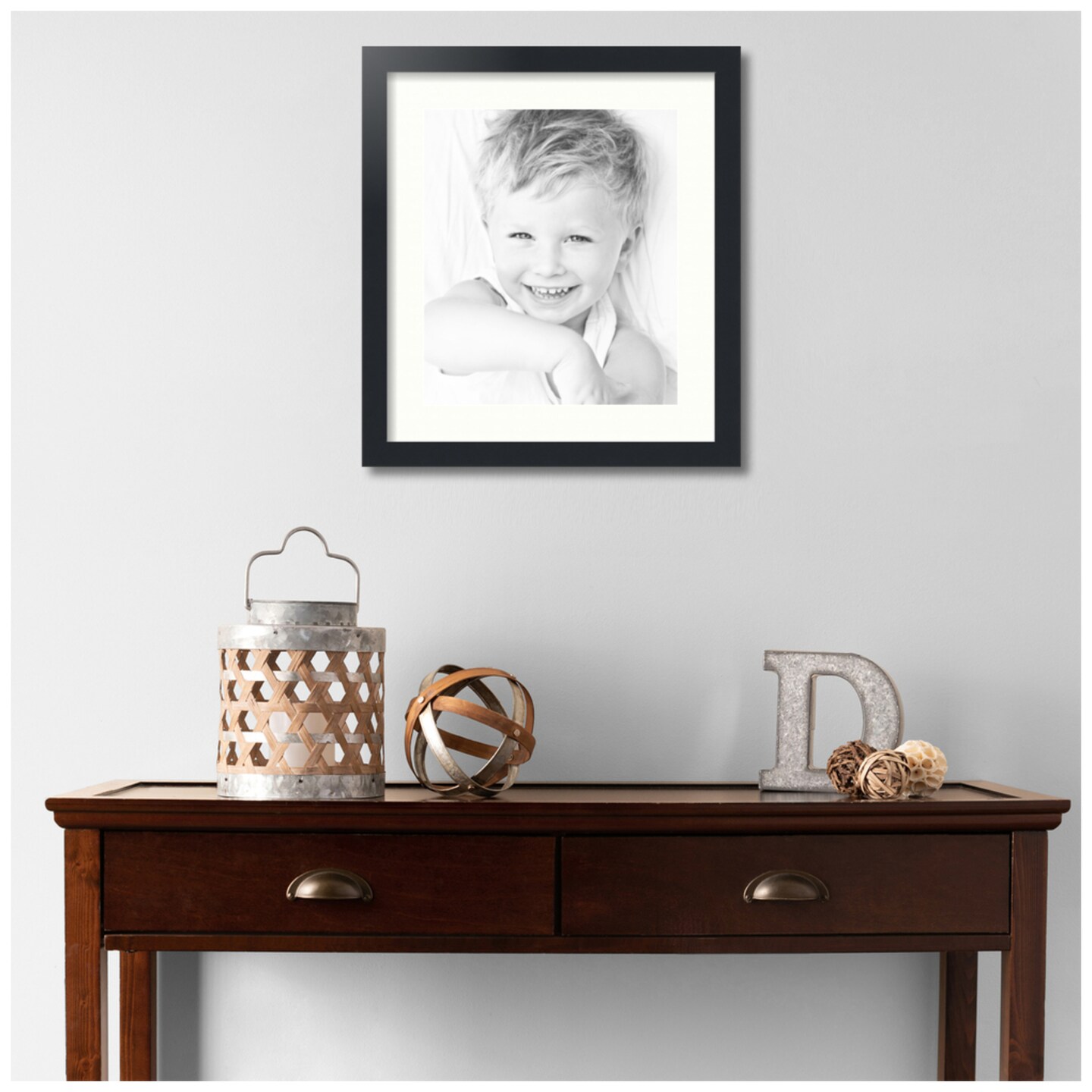 ArtToFrames 16x18&#x22; Matted Picture Frame with 12x14&#x22; Single Mat Photo Opening Framed in 1.25&#x22; Black and 2&#x22; Mat (FWM-3926-16x18)