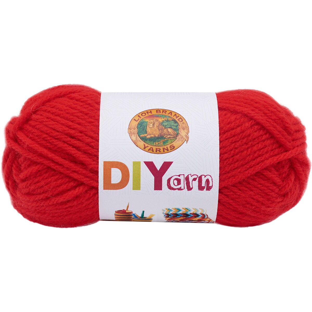 Lion Brand DIYarn -Red