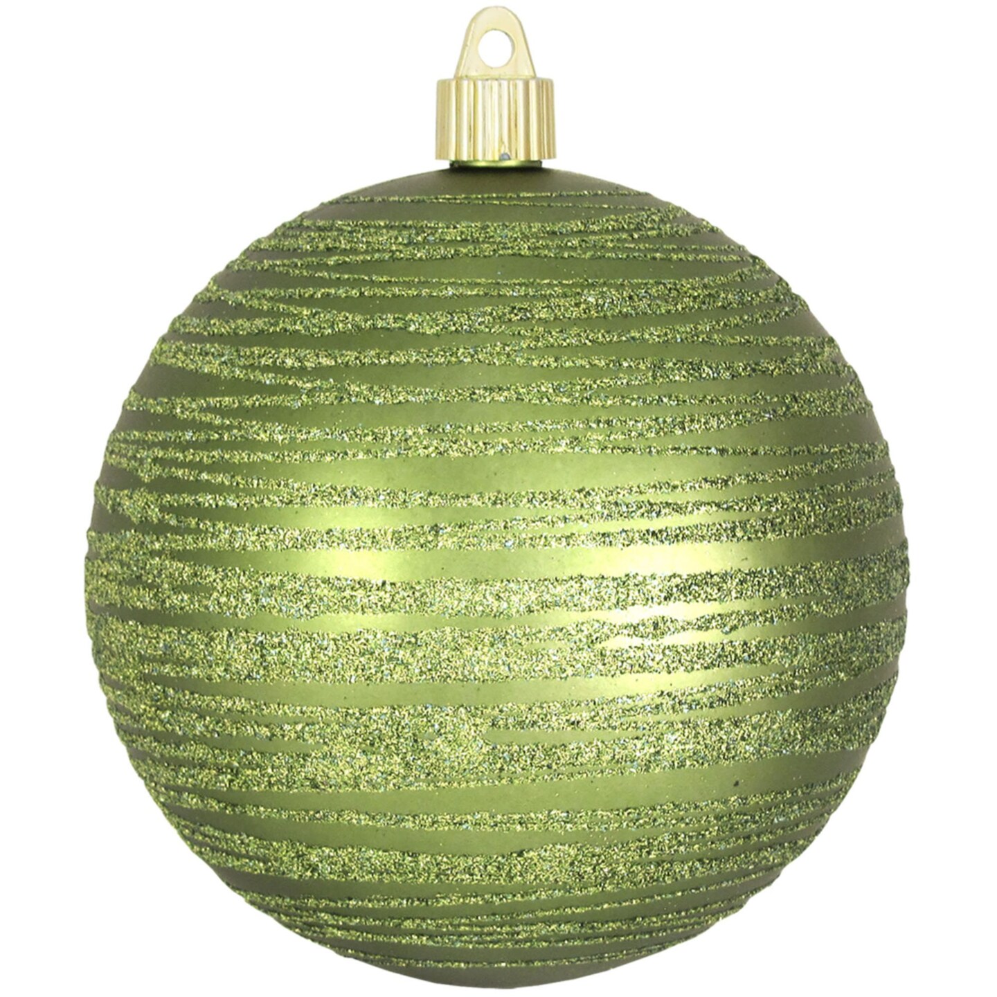 Christmas By Krebs 4ct Krypton Green Shatterproof Christmas Ball Ornaments With Tangles 475 3723