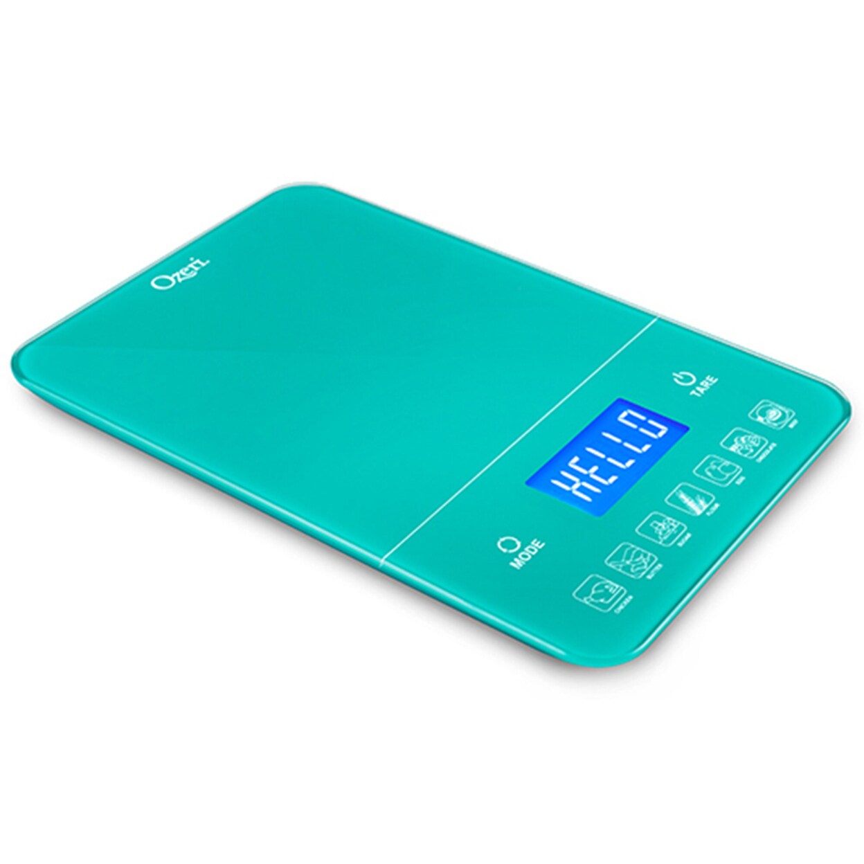 Digital Kitchen Scale With Calorie Counter 22 lbs. (10 kg) Pink Tempered  Glass